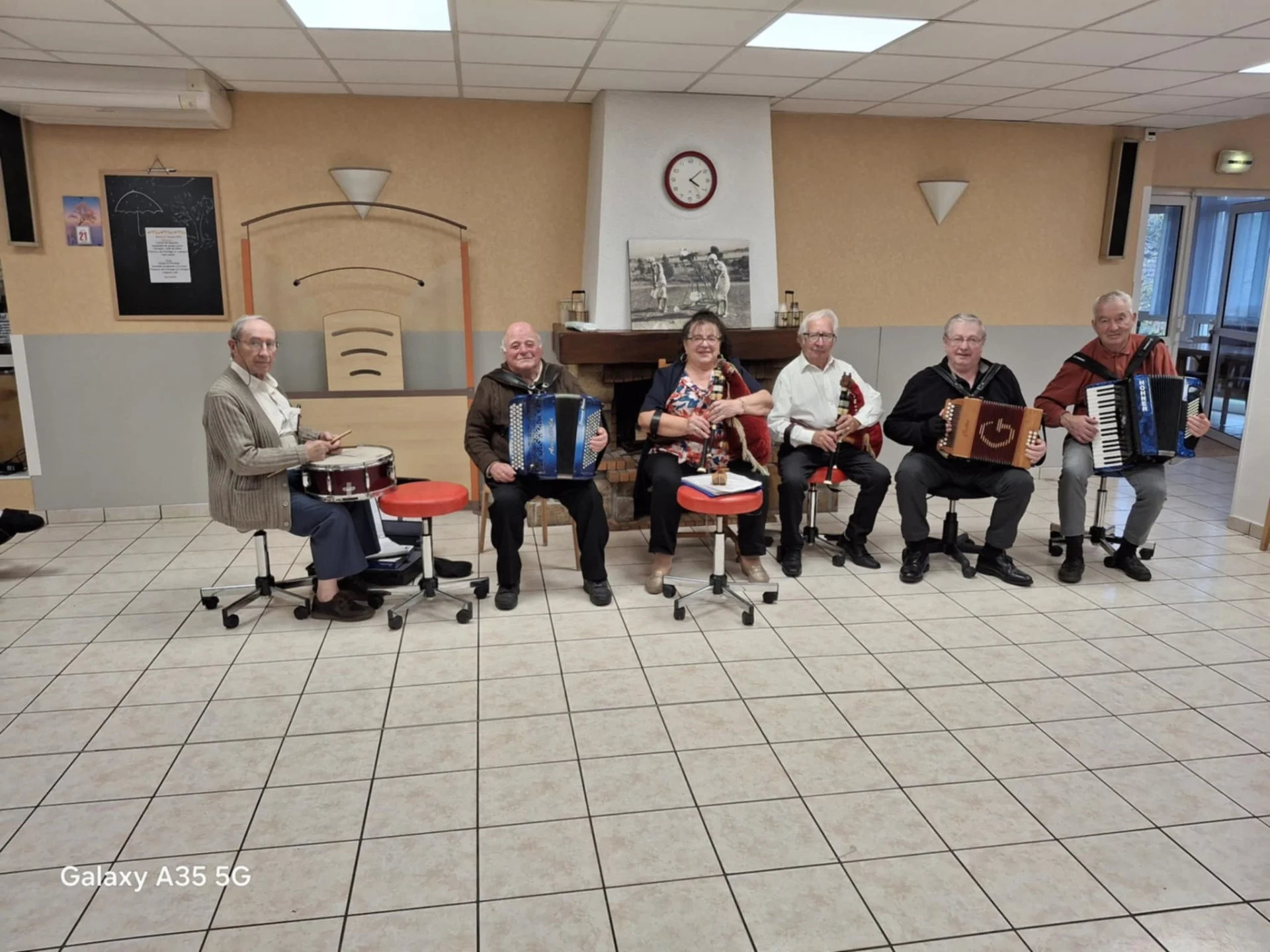 Les copains musiciens de Roannes