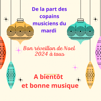 Publication facebook de noel boules illustratives et ornementales en sarcelle creme et jaune vif